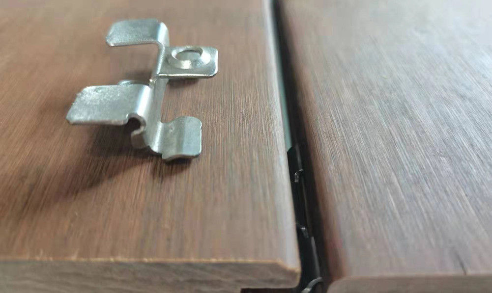 2.2m 2.4m 3.6m 대나무 목재 데킹 2개의 측면 구획을 형성하여 수직 laminated