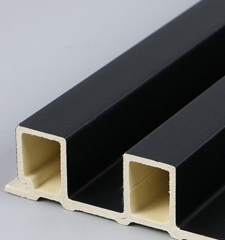 장식용 주택 건축 재료 경제적인 나무 곡물 PVC WPC 벽 패널