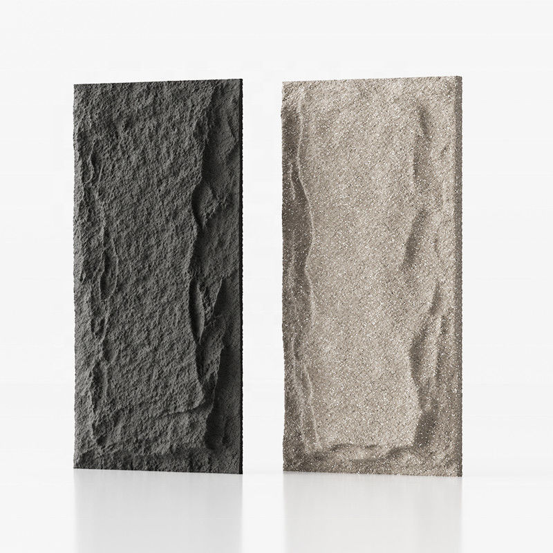 PU 인공 돌 벽판 폴리우레탄 버섯 돌 3D 장식 돌 벽판