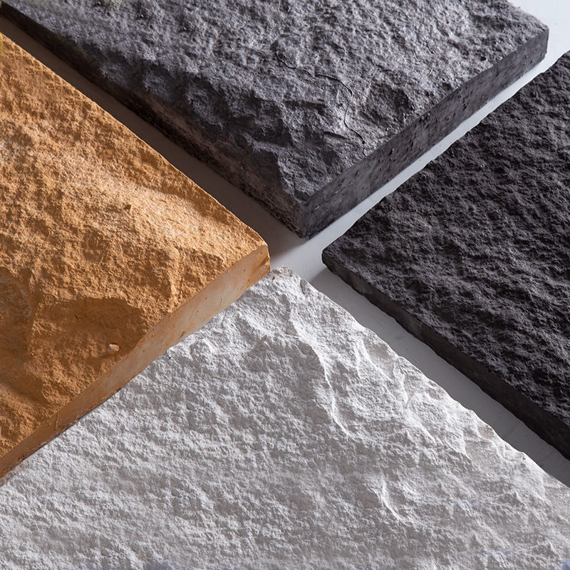 도매 버섯 돌 벽 패널 PU 돌 벽 패널 장식용 돌