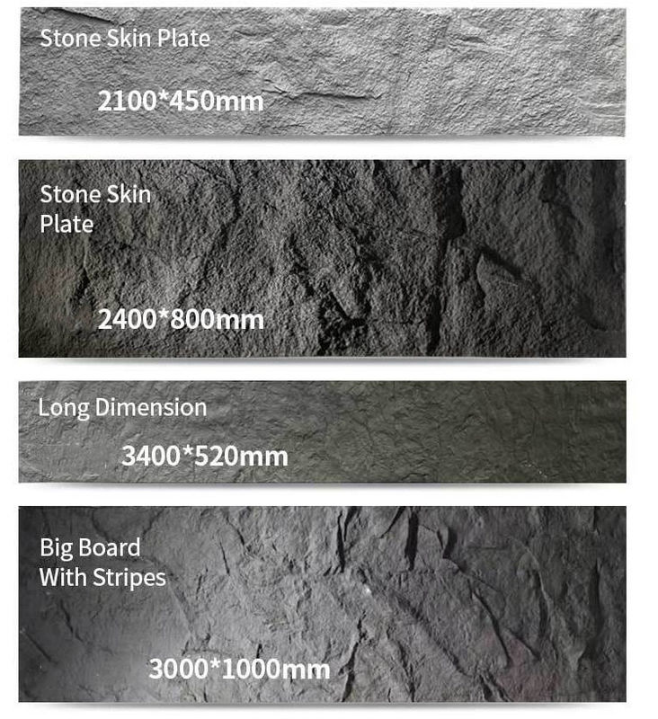 PU 돌 벽 패널 폴리우레탄 돌 패널 3D 벽 패널 보드 인공 가벼운 무게 슬레이트 돌