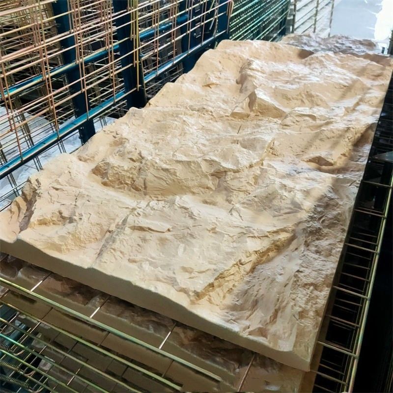 내부 및 외부 벽 PU 돌 패널 가짜 돌 인공 돌 벽 패널