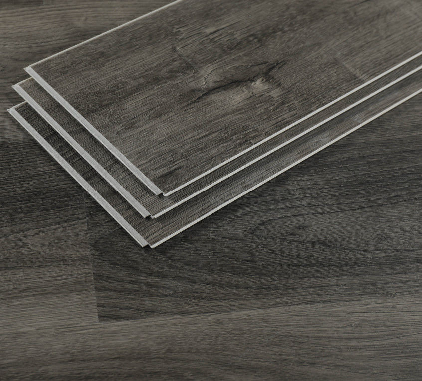 EIR 오크 텍스처 실내 장식 5mm 6mm SPC 클릭 잠금 비닐판 바닥