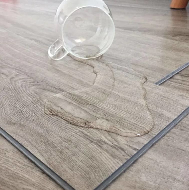 융합 PVC SPC 바닥 비닐 타일 비닐 판지 바닥