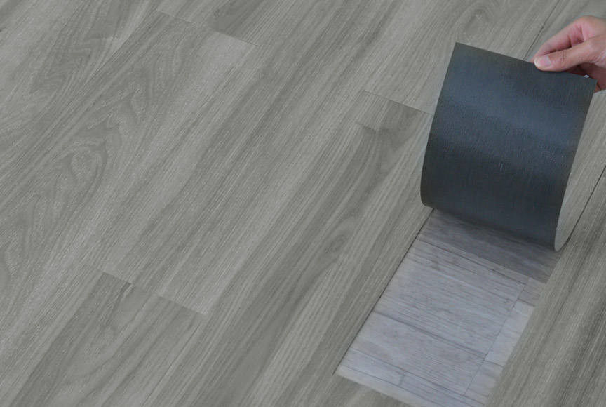 1.5mm 두께 껍질 및 스틱 LVT 바닥 PVC 바닥 비닐 바닥