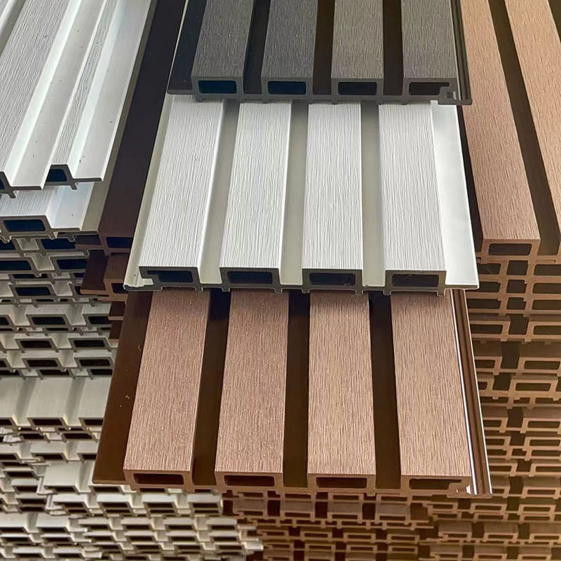 공장 직판 판매 고품질 외관 벽 패널 방수 코엑스트루션 Wpc 벽 천장 외관 벽 장식