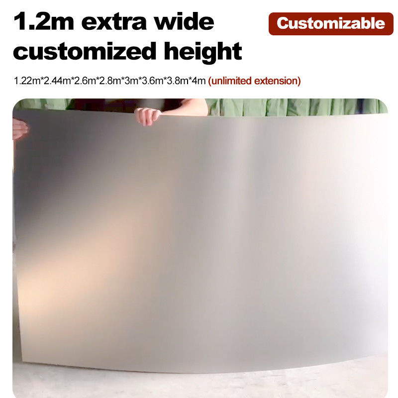 대나무 목탄 나무 플레어 금속 벽 패널 장식판 대나무 PET 금속 판