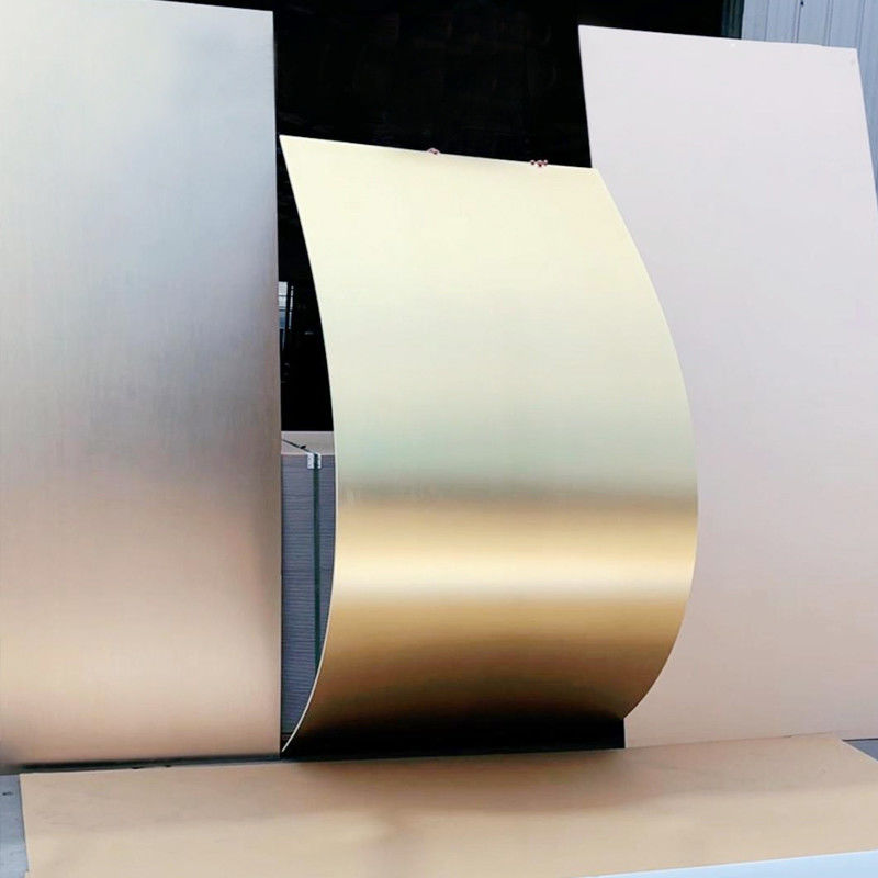 대나무 목탄 나무 플레어 금속 벽 패널 장식판 대나무 PET 금속 판