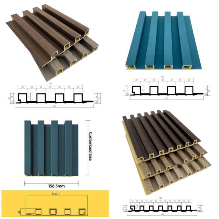 무료 샘플 환경 친화적 인 설치가 쉬운 내부 장식 PVC WPC SPC 3D 기타 벽지 / 벽판