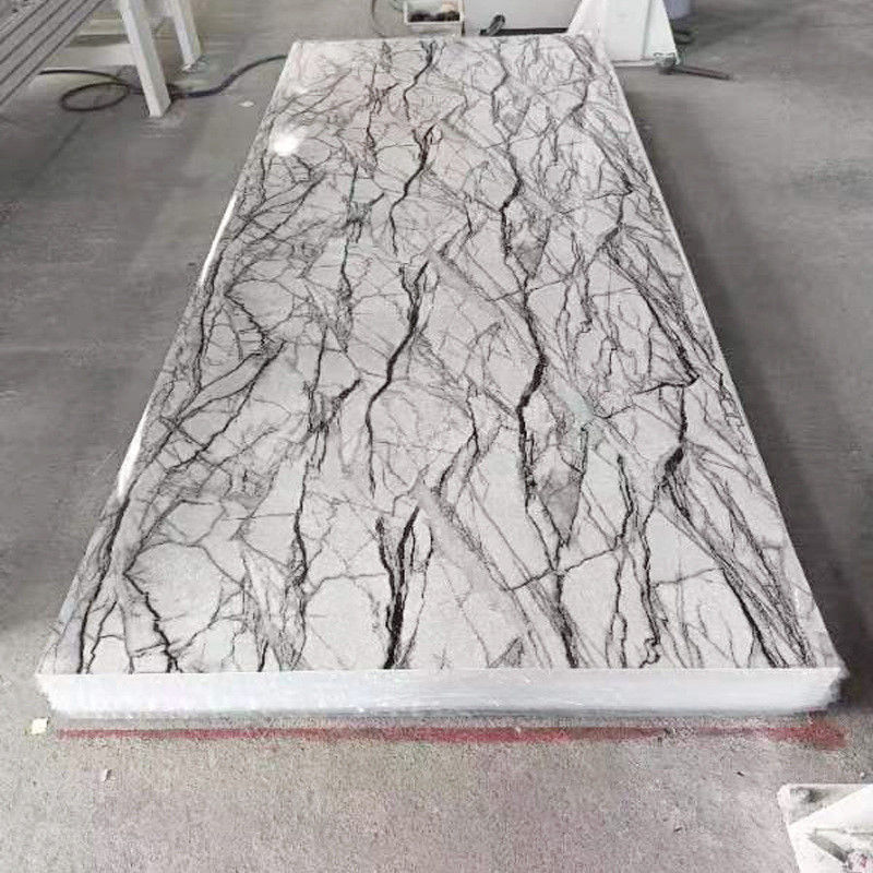 중국 공급업체가 UV 대리석 가루 벽판 내부 장식 UV 보드 플라스틱 가루