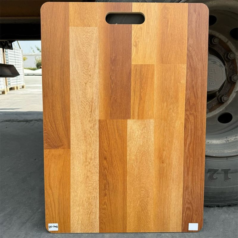 방수 4mm 5mm 6mm 나무 곡물 비닐 판자 클릭 잠금 PVC 플라스틱 SPC 바닥 실내용