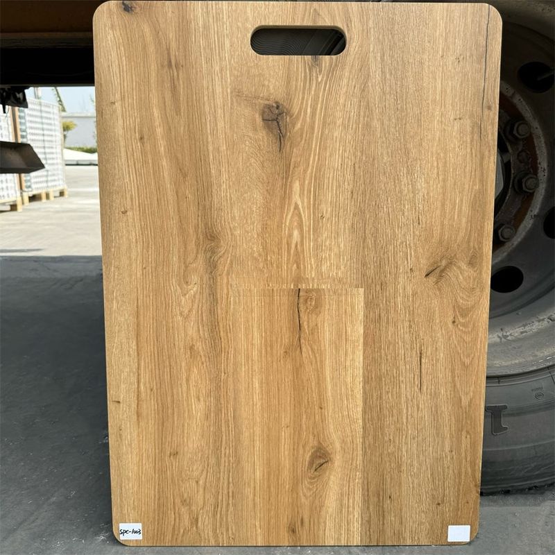 방수 4mm 5mm 6mm 나무 곡물 비닐 판자 클릭 잠금 PVC 플라스틱 SPC 바닥 실내용