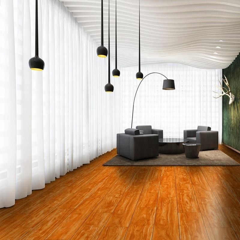 현대 디자인 SPC 클릭 플랜크 비닐 바닥 반 미끄러지기 착용 저항 가정 / 사무실 / 호텔