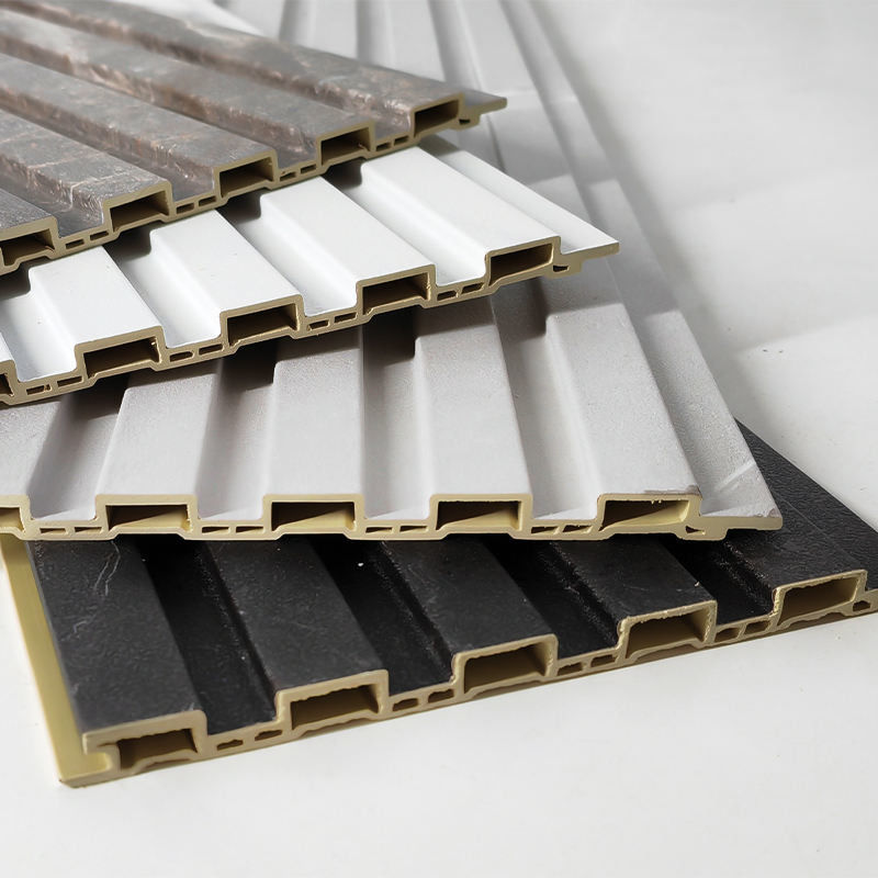 Modern Interior Art Louver Decorative 3d Fluted Wpc Wall Panels for Wall or Ceiling and Indoor Tv Pvc Covering Panel (문화상품의 벽판 또는 천장 및 실내 TV PVC 덮개판)