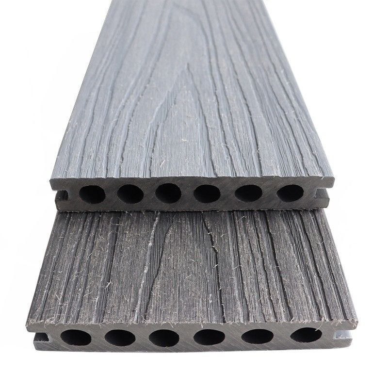 자외선 안정성 외관 고체 방수 목재 고강성 CE 인증 WPC 목재 플라스틱 복합지붕