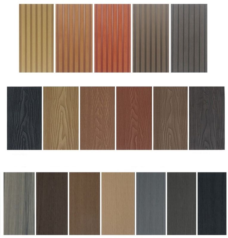 야외 수영장 방수 WPC 목재 및 플라스틱 복합 합성 엑스트루레이션 바닥 데킹