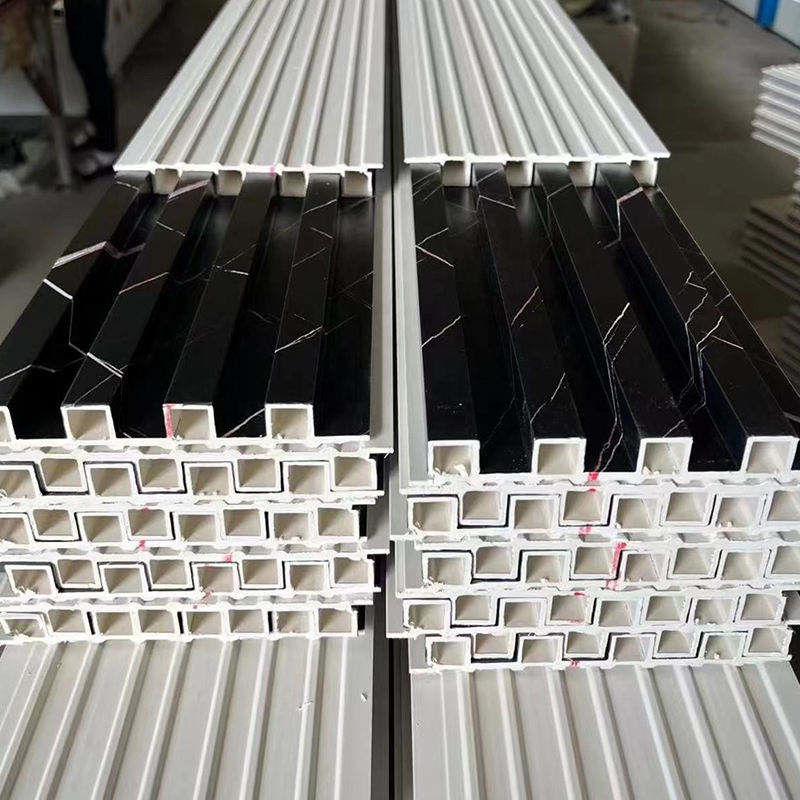 방수 내부 목재 곡물 폴리비닐 클로라이드 벽 패널 환경 친화적 인 장식