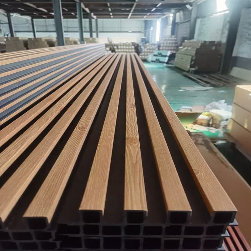 블랙 보드 하우스 인테리어 벽 장식 WPC 벽 패널