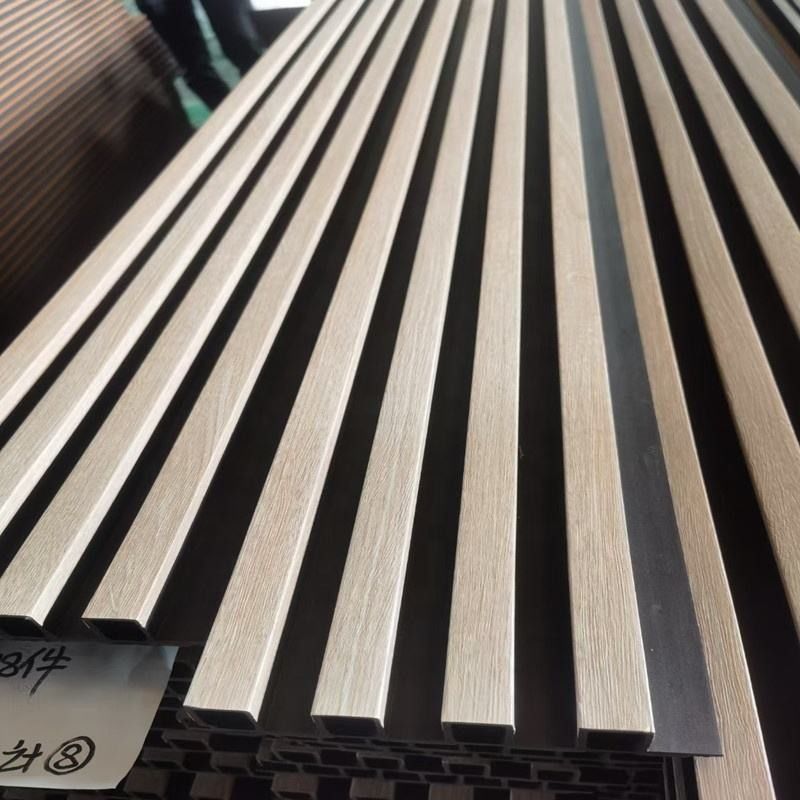 블랙 보드 하우스 인테리어 벽 장식 WPC 벽 패널