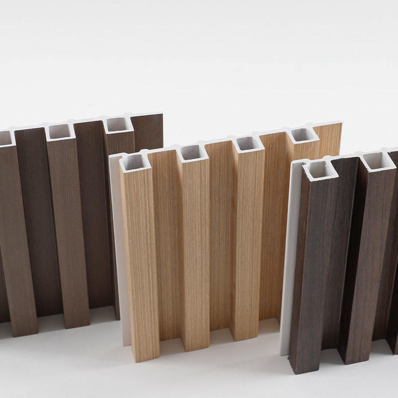최고 가격 WPC 벽 클래딩 패널 신규 디자인 플루티드 벽 인테리어 벽 장식