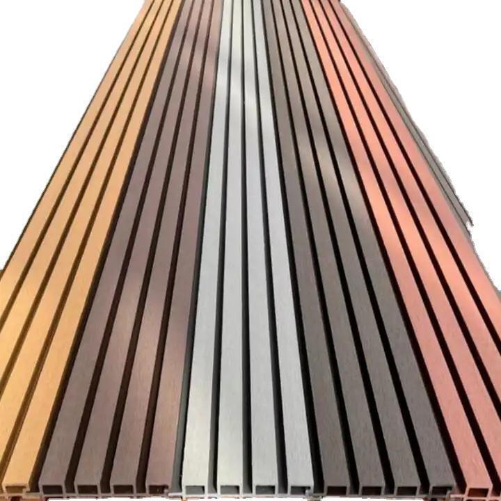 고품질의 방수형 WPC 외관 벽 패널