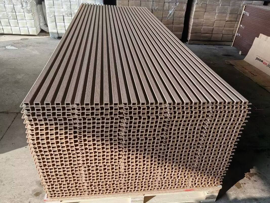 고품질의 방수형 WPC 외관 벽 패널