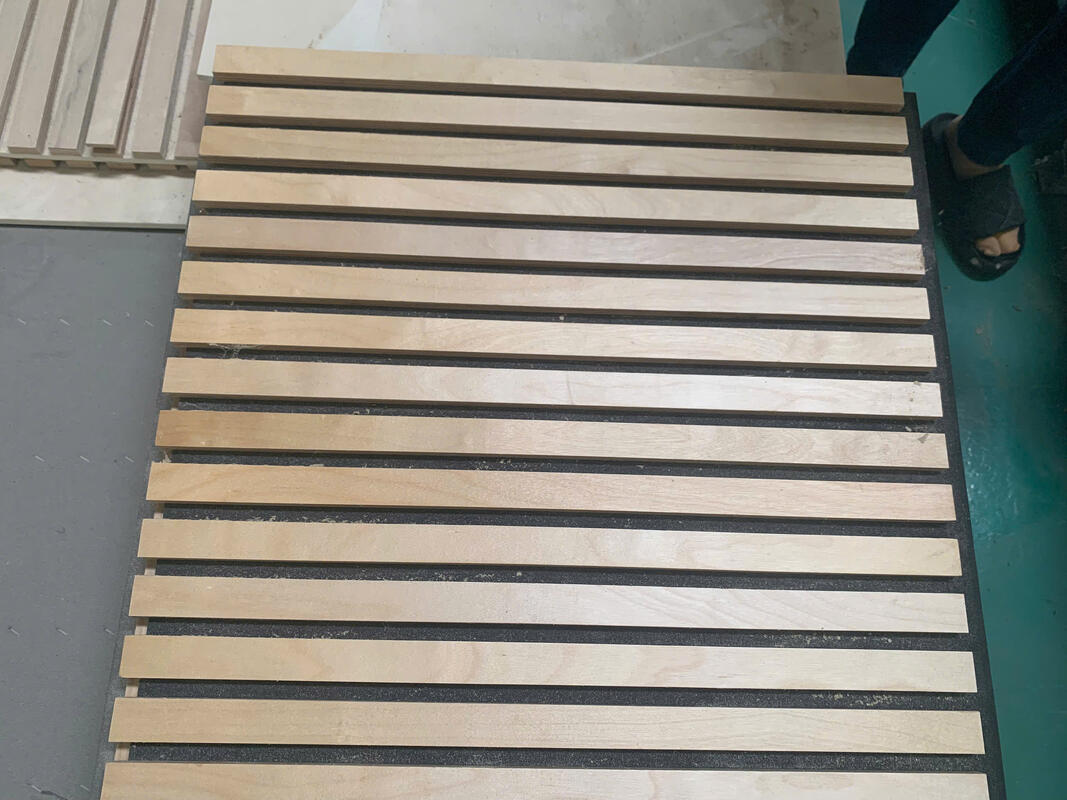 어쿠스틱 패널 벽 패널 보드 PET MDF 어쿠스틱 벽 장식 가구 어쿠스틱 나무 벽 패널 현대 디자인 유연