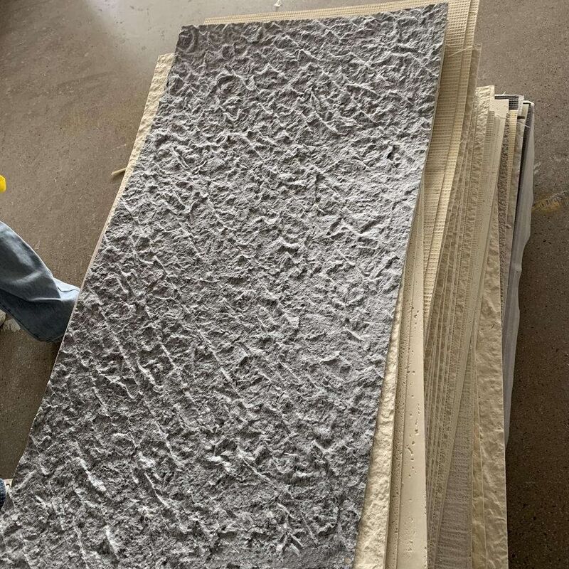 현대 디자인 엮기 질감 MCM 부드러운 돌 벽장 패널 유연한 큰 슬랩 외관 및 내부 벽 장식