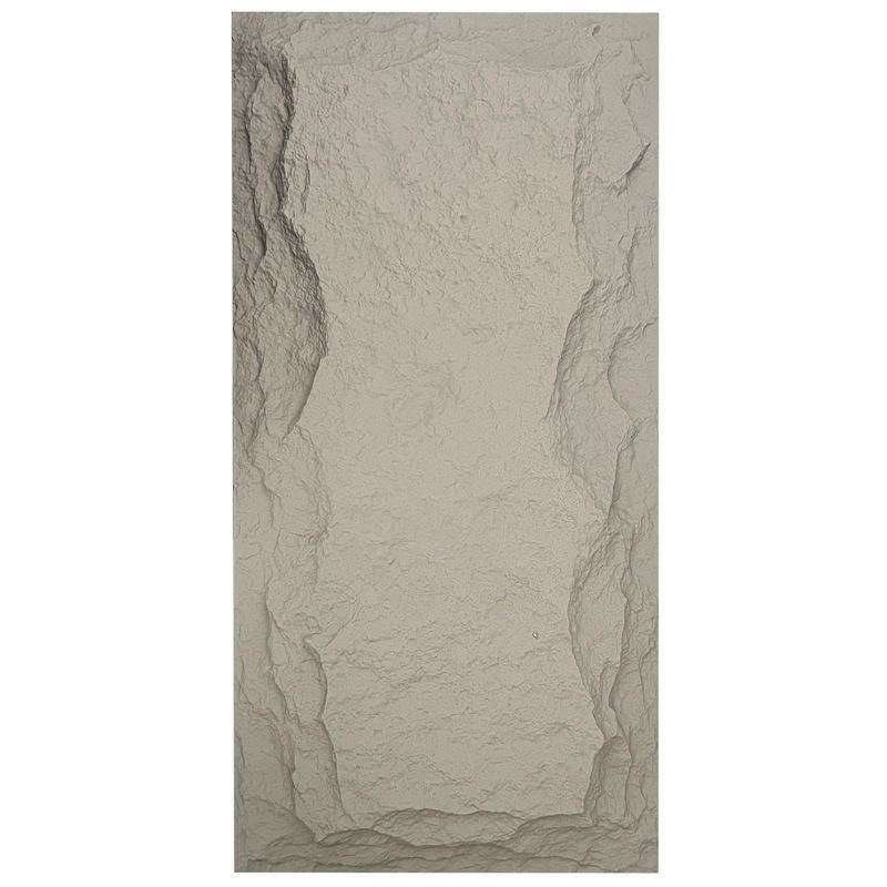 다기능 인테리어 가벼운 PU 인위적 바위 장단 외관 3D 장식 돌 벽 패널 고품질