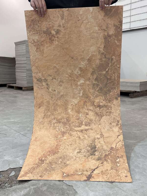 MCM 돌 유연 벽 패널 자연 모래 덩어리 질감 실내 외관 벽 장식용 초 얇은 가벼운