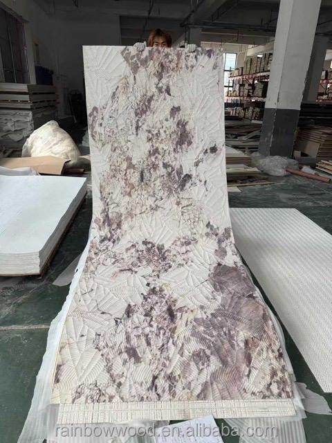 MCM 소프트 시리즈 현대 디자인 유연 인공 친환경 방화성 방수성 큰 슬랩 실내 외관 벽 장식 3D