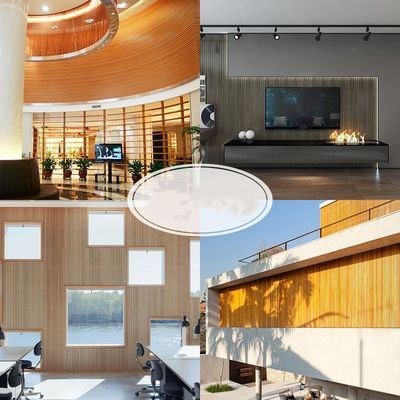 환경적 우호적 내부 WPC 벽판지 159MM*10MM 신속 설치