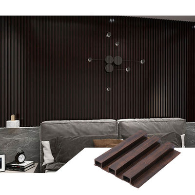 자연적 방부제 내부 WPC 벽판지 실링 보드 155 밀리미터 폭