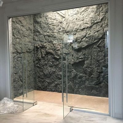 가벼운 장식 PU 돌 벽 패널 Wpc 인테리어