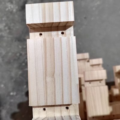 현대 디자인 목재 저장 창고 야외 시골성 방수 소나무 나무 정원 집