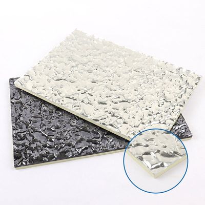 8mm 대나무 석탄 나무 곡물 wpc 장식 벽보드 내부