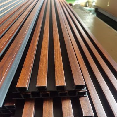 블랙 보드 하우스 인테리어 벽 장식 WPC 벽 패널