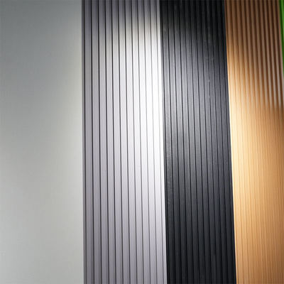 호텔 및 아파트 인테리어 장식용 TV 배경 방수 WPC 벽 패널 (플라스틱 재질)