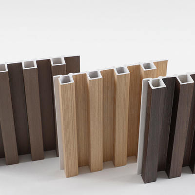 최고 가격 WPC 벽 클래딩 패널 신규 디자인 플루티드 벽 인테리어 벽 장식