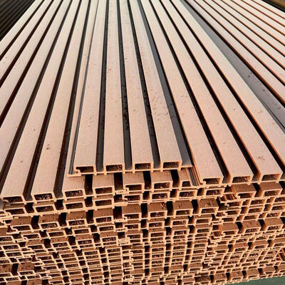 방수 벽장 WPC 외관 복합 벽판 PVC 목조 벽판 외관 엑스트루레이션 플루트 판