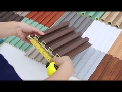 무료 샘플 환경 친화적 설치가 쉬운 내부 장식 PVC WPC 3D 다른 벽지