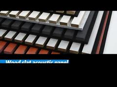 음향 나무 벽 패널