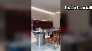 유연한 석재 패널 방화 방수