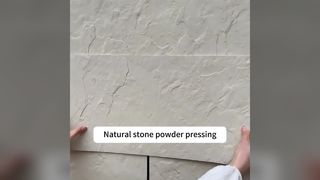 럭셔리 인테리어를 위한 현대적인 3D PU 돌담 패널