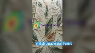 튼튼하고 세련된 벽용 PVC 대리석 시트